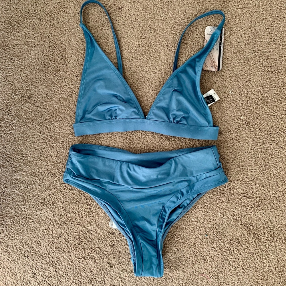 NWT Ris-K Swim High Rise Bikini